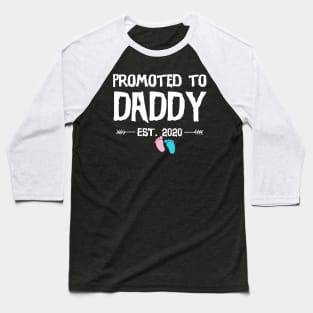 First Time Daddy New Dad Est 2020 Funny Father's Day Gifts Baseball T-Shirt